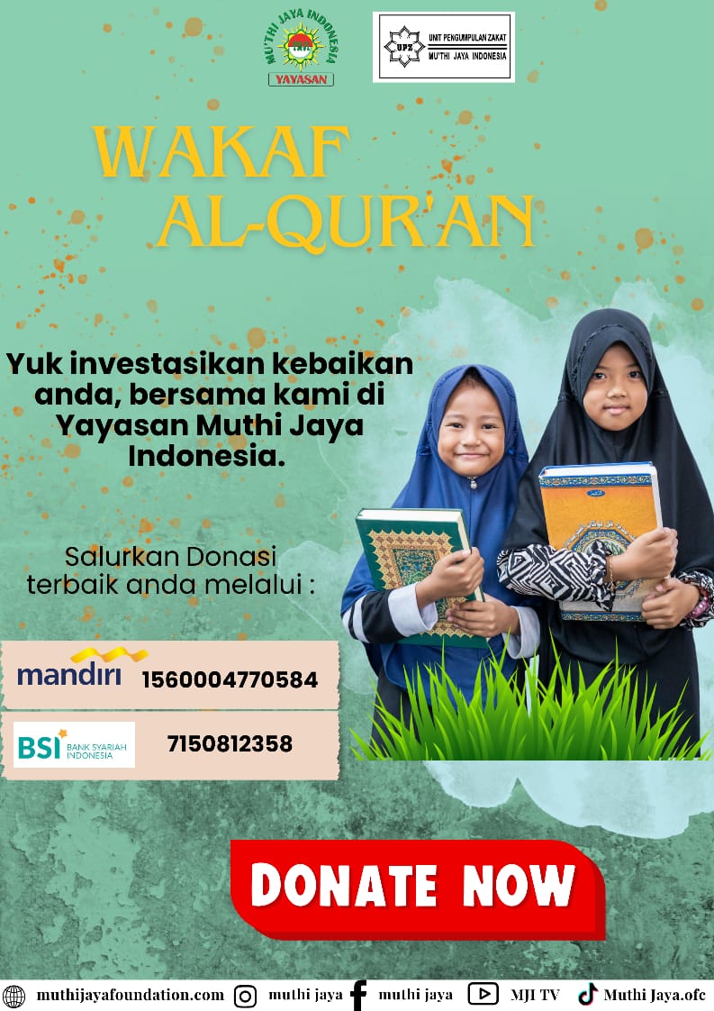 Donasi Wakaf Al-Qur